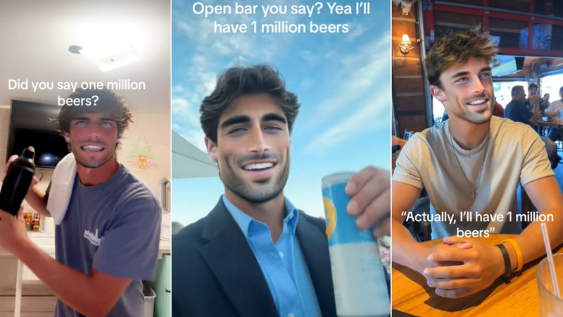 1 million beers tiktok meme examples