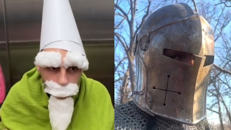 Gnomes Knights meme.